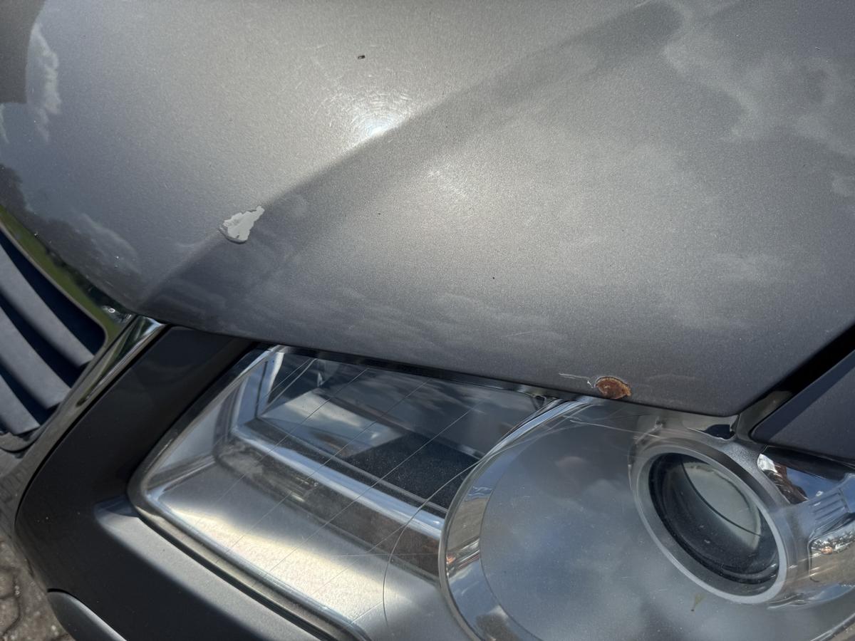 VW Touran 1T original Motorhaube LD7S Graumetallic Facelift Bj.2008
